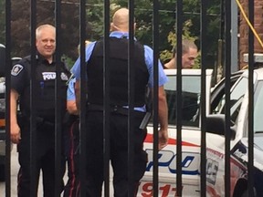 Flavius Miron leaves the Woodstock courthouse on September 25 after being sentenced to life in prison with no chance of parole for ten years. (HEATHER RIVERS, The London Free Press)