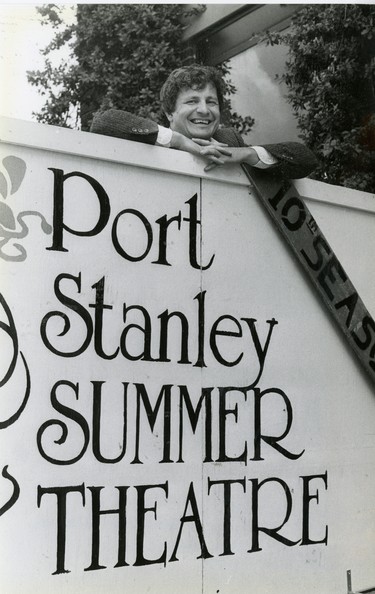 Port Stanley Summer Theater, artistic director Jim Schaefer, 1987. (London Free Press files)