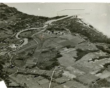 Port Stanley aerial, 1949.  (London Free Press files)