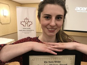 Lindsay Shepherd a Wilfrid Laurier University teaching assistant, was reduced to tears by her professors and the university's diversity and equity officer for daring to show a short television clip of University of Toronto professor Jordan Peterson debating gender pronouns.Postmedia