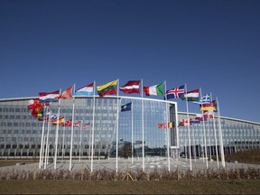 Exterior view of the new NATO headquarters (NATO photo)