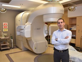 Dr. David Palma is the lead author of a study by the Lawson Health Research Institute in London that found high-dose, targerted radiation can increase how long a patient with recurring cancer lives. (Submitted photos)