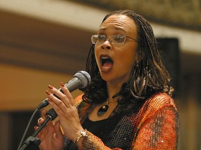 Renowned London vocalist Denise Pelley is among the performers Sunday at the 20th annual Concert For South Sudan on at Wesley Knox United Church.