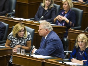Ontario Premier Doug Ford and Deputy Premier Christine Elliott. Ernest Doroszuk/Toronto Sun/Postmedia