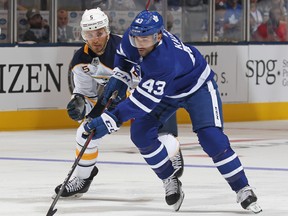 Maple Leafs centre Nazem Kadri is looking to build on back-to-back 32-goal seasons. (Claus Andersen/Getty Images)