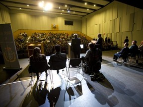 London Mayoral candidates attend a Kings University College debate earlier this month. (Free Press file photo)