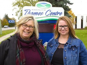 Thames Centre has a new mayor and deputy mayor after the electronic votes were counted Monday, with Alison Warwick, left moving into the mayor's seat and Kelly Elliott as the new deputy.  Mike Hensen/The London Free Press/Postmedia Network