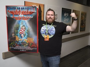 Film maker Rob McCallum's documentary called Power of Grayskull The Definitive History of He-Man and the Masters of the Universe is showing at the Forest City Film Festival. Derek Ruttan/The London Free Press/Postmedia Network