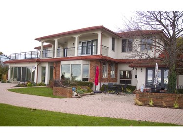 This beach view home at 204 Adelaide St., Port Stanley, overlooking Lake Erie is on the holiday home tour.  Mike Hensen/The London Free Press