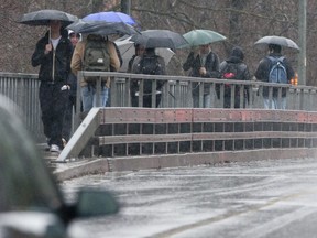 University Drive bridge on the University of Western Ontario. (File photo)