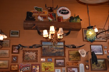 The walls of Triple J Chophouse and Brew Co. on Buddy Holly Ave. in Lubbock are flush with Texas memorabilia in addition to house-brewed craft beer.

BARBARA TAYLOR/THE LONDON FREE PRESS
Lubbock, Texas