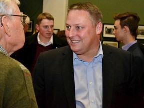 Dan Mathieson was given a fifth term as mayor of Stratford after city voters handed the longtime municipal politician another mandate. (Galen Simmons/The Beacon Herald)