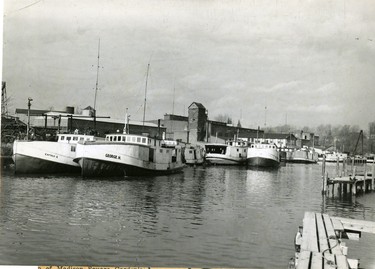Base of operations for the largest fresh water fishing fleet in Canada, Port Dover will officially change from a village to a town in January 1, 1954. (London Free Press files)