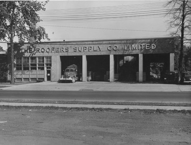 The Roofers Supply Co., 1951. (London Free Press files)