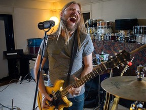 Juno-winning Montreal-area blues guitarist and one-man band Steve Hill performs at London's Aeolian Hall Wednesday