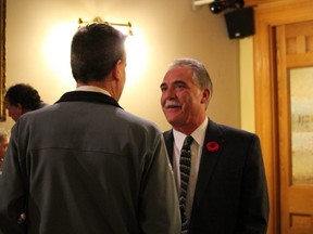 Steve Peters cruised to victory Monday in the St. Thomas city council race. Peters, a former mayor and MPP, picked up 8,197 votes to win one of eight seats on council. (LAURA BROADLEY, Times-Journal)