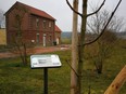 A Canadian maple tree grows in the village of Villers au Bois, France, in the area where more than 12,000 Canadians soldiers lived in camps during the First World War. The tree is one of 500 Canadian maples planted by volunteers in France to commemorate the 100th anniversary of the Battle of Vimy Ridge in 2017. (Paul Gagnon/Special to The Free Press)