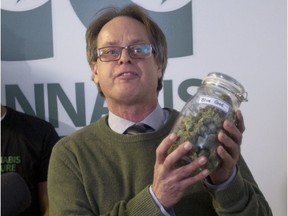 Marc Emery pictured during a press conference to announce the opening of Cannabis Culture marijuana stores, in Montreal, Thursday December 15, 2016.