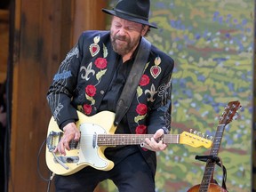 Singer/songwriter Colin Linden of Blackie and the Rodeo Kings fame plays Aeolian Hall, 795 Dundas St., Thursday at  8 p.m. Tickets, $30 advance or $35 at the door, are available at aeolianhall.ca or be calling  519-672-7950. (Pam Doyle photo)