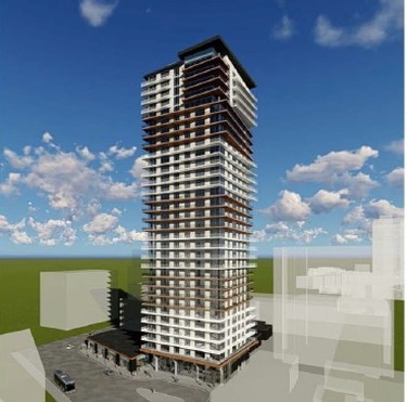 Proposed apartment at 515 Richmond Street