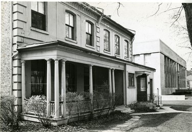 Site of new museum on Queens Avenue, 1967.  (London Free Press files)