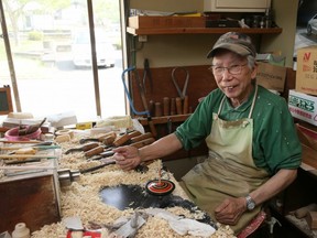 Michiaki Hiroi is part of the last family still carving Edo-style tops in Japan.