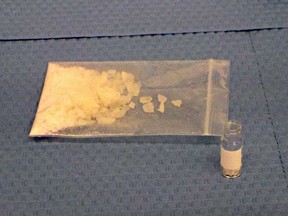 Fentanyl intercepted by police is shown in a file photo.