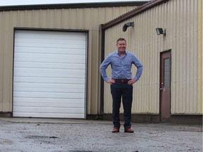 Mike Hodgson is opening a facility on Barrie Boulevard in St. Thomas to extract cannabidiol (CBD), the non-psychoactive component found in cannabis, from hemp plants. DALE CARRUTHERS / THE LONDON FREE PRESS