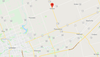 Google Maps: Red icon denotes the location of Kintore, in Oxford County.