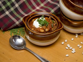 Turkey and White Bean Chili. (Derek Ruttan/The London Free Press)