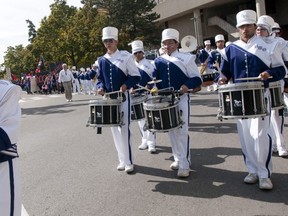 Members of the Western University marching band. (File photo)