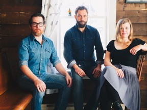 Newfloundland folk-rock band The Once perform at Aeolian Hall Tuesday.