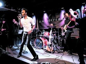 Ajay Massey and his band U.N. Jefferson play Rum Runners Friday.