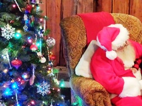 Come on, tell Santa what you want for Christmas at the Ingersoll Cheese and Agricultural Museum. (Andrea Roulston photo)
