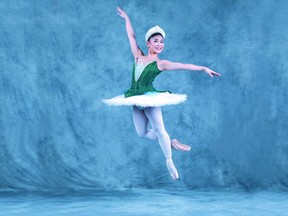 Mamoka Matsui is the Trillium Flower in Ballet Jörgen's return to Centennial Hall Sunday with The Nutcracker – A Canadian Tradition.