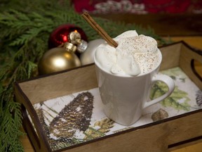 Hot chocolate at Jill's Table in London, Ont. on Tuesday November 13, 2018. (Derek Ruttan/The London Free Press)