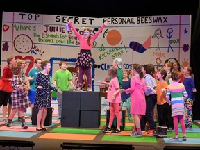 London Youth Theatre Education presents Junie B. Jones The Musical Jr., on stage at the Palace Theatre until Saturday.