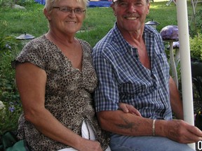 Mary Wood and partner George Rich were killed in a single-vehicle crash on Telephone Road in Huron County on Christmas Day.