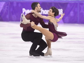 Canada's Meagan Duhamel and Eric Radford compete in the pairs figure skating free program. (File photo)