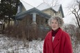 Nan Finlayson is upset that the city is expropriating her 120 year old house at 100 Stanley St. to widen Wharncliffe Road. (Derek Ruttan/The London Free Press)