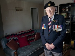 Second World War veteran Art Boyle. (File photo)