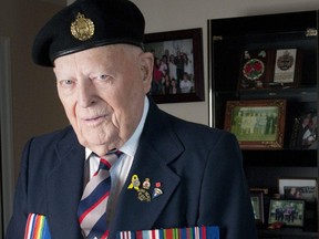 Second World War veteran Art Boyle. File photo