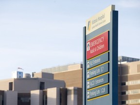 Victoria Hospital in London (Free Press file photo)