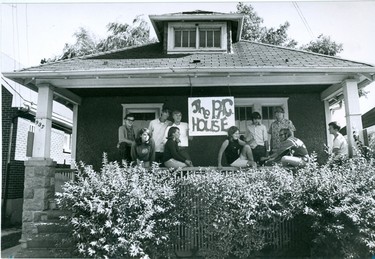 The Pac House on Oxford Street, 1968, (London Free Press files)