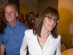 MPP Teresa Armstrong and her husband Bill Armstrong. (File photo)