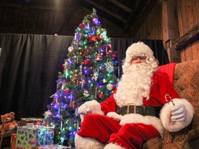 Santa will take over the Ingersoll Cheese and Agricultural Museum every weekend until Dec. 22 for Santa's Village. (CHRIS FUNSTON/SENTINEL-REVIEW)