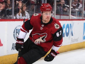 Lawson Crouse #67 of the Arizona Coyotes (Getty Images)