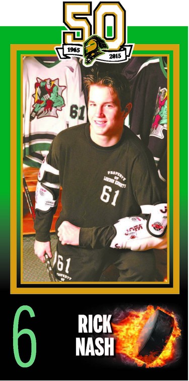 Rick Nash, one of London Knights top 50