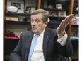 Mayor John Tory in his office on December 20, 2018. (Veronica Henri/Toronto Sun)