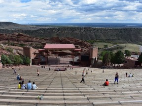 Red Rocks Amphitheatre near Denver, Colo. a vacationers highlight. (BARBARA TAYLOR, The London Free Press)